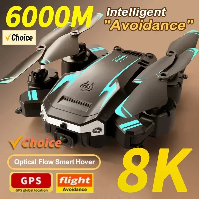 Drone Camera Professional - Drone G6 Pro 8K à double