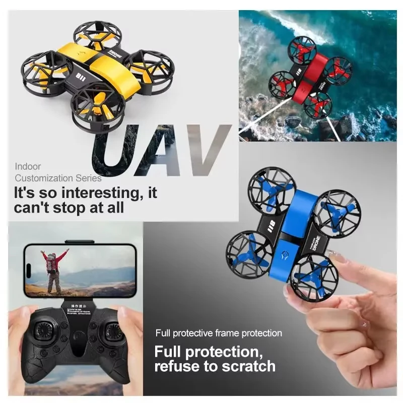 Drone Camera Wide Angle - Mini drone D12 4k Professionnel Caméra