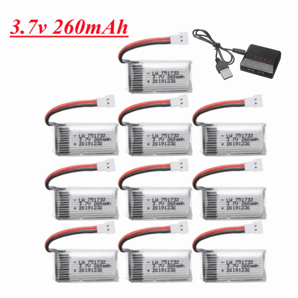Batterie Lipo H8 H36 3.7V 260m - Eachine Drone E010 avis et prix