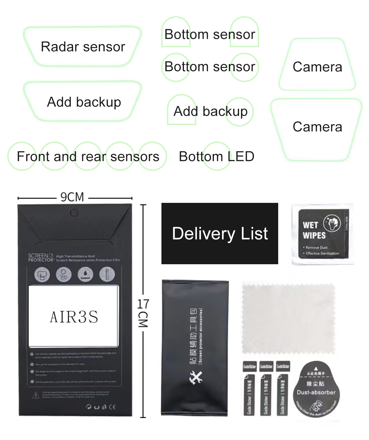 ​ Film de protection pour capt - Drone Camera Filter avis et prix