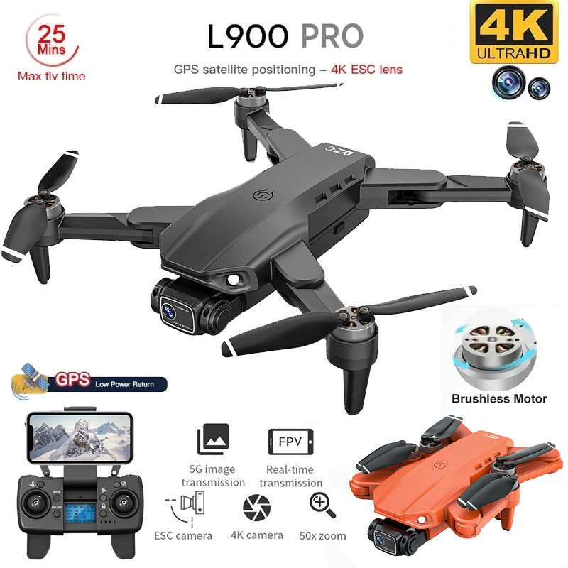 L900 Pro GPS Drone 4K professi - Drone Camera Lens avis et prix