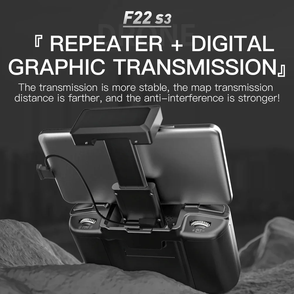Drone pliable SJRC F22 S3 pro  - Drone Camera Action avis et prix