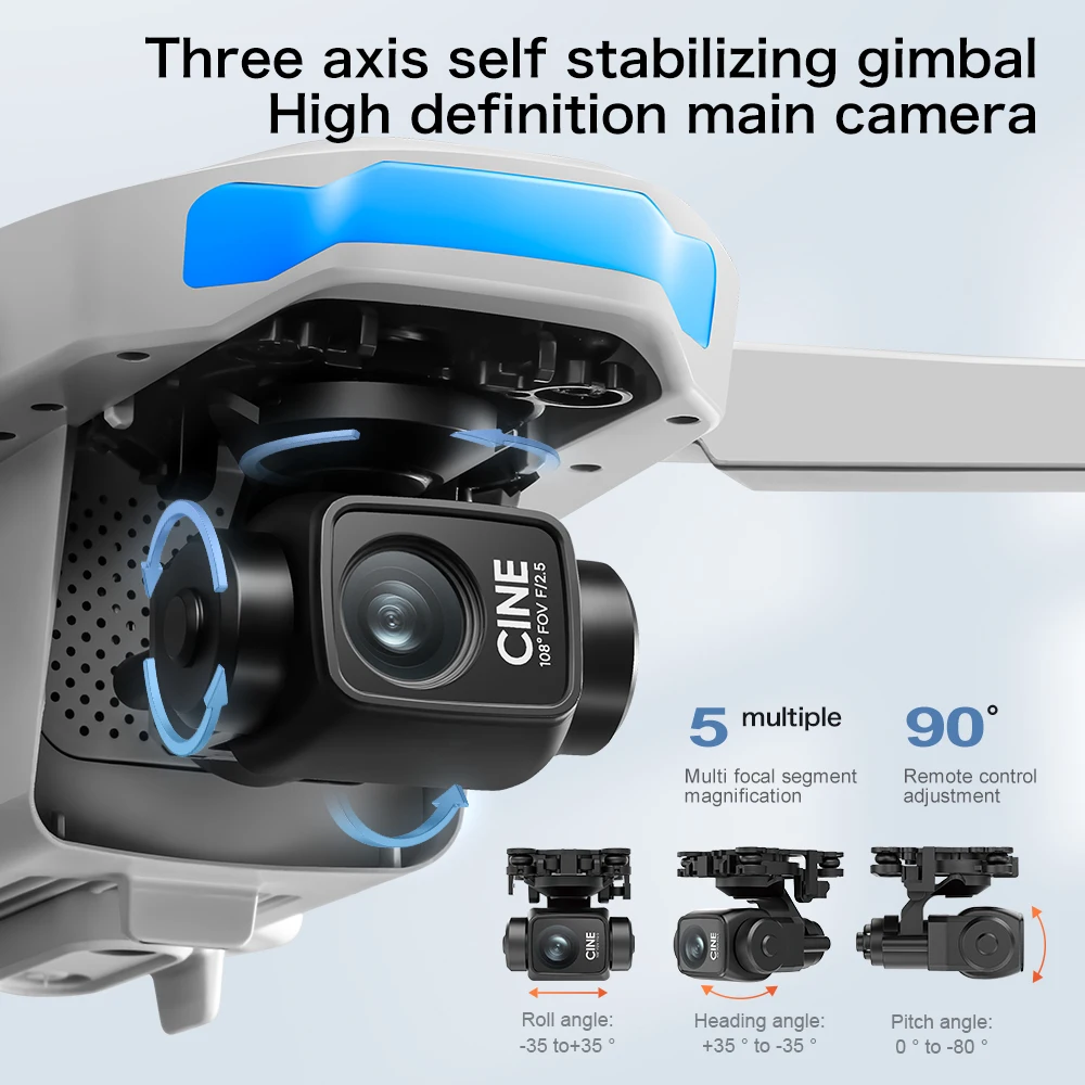 Drone GPS Lenovo S-X1 MAX avec - Drone Camera Night Vision avis et prix