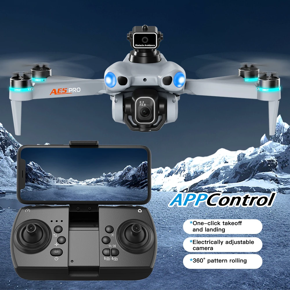 Drone AE5 Pro 8K HD avec écran - Drone Camera Mount avis et prix
