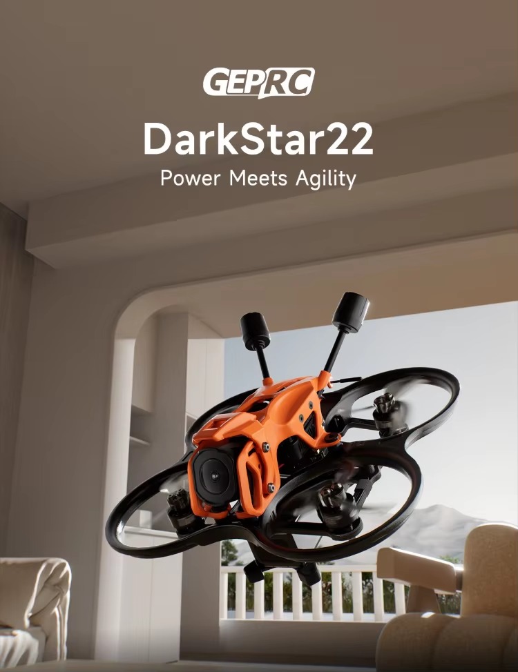 Nouveau drone FPV GEPRC DarkSt - Drone Camera Mount avis et prix